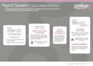 payroll process for sole directors