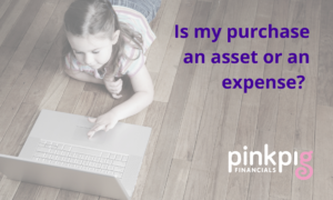 Is my purchase an asset or an expense?