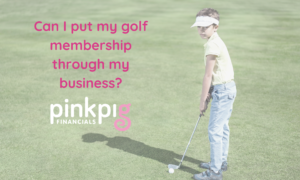 golf membership blog - child playing golf