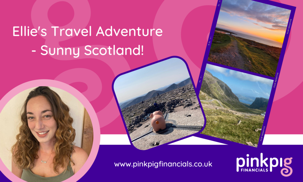 Ellie's travel adventure - sunny Scotland