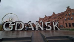 Gdansk - Polish Letter Sign