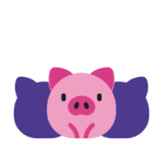 Pink Pig icon - expand