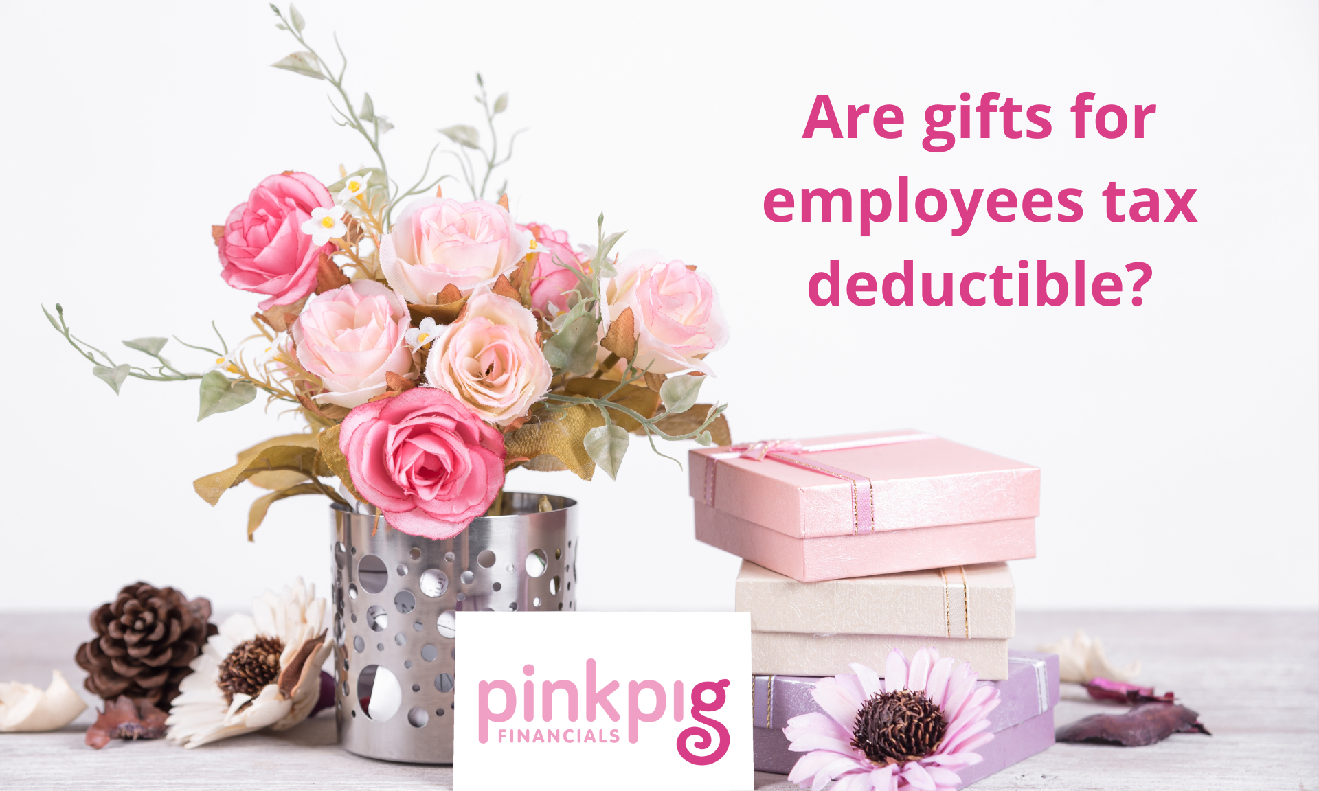 are-gifts-for-employees-tax-deductible-pink-pig