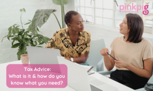 Tax advice blog header