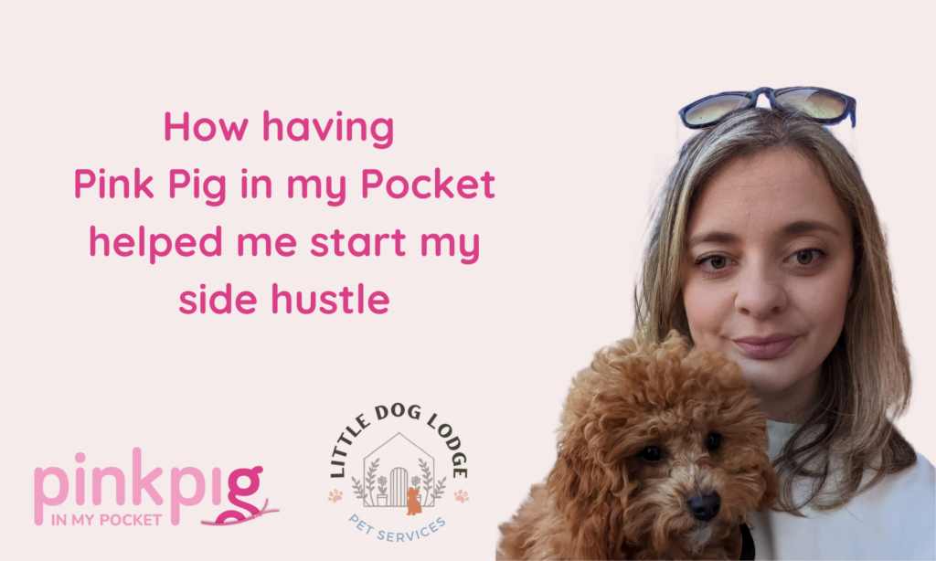 Pink Pig in my pocket blog header