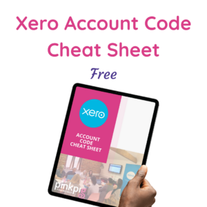 Xero Account Code Cheat Sheet