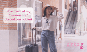 business trip blog header
