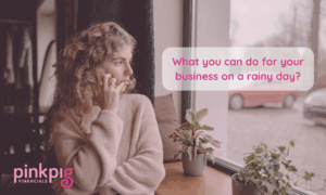 Rainy day blog header